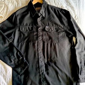 Men’s Black Dixxon flannel